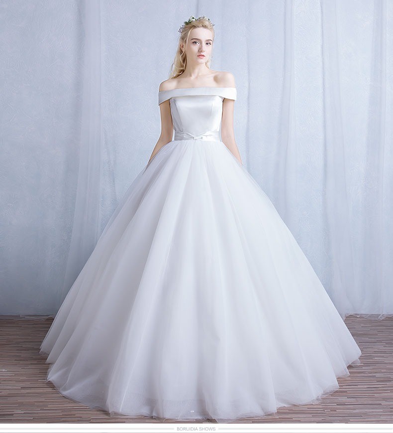 White Ball Gowns